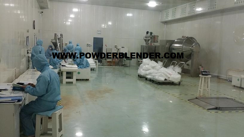 JHX2000 Pharmaceutical Powder Mixer For Dialysate Customer - CASE